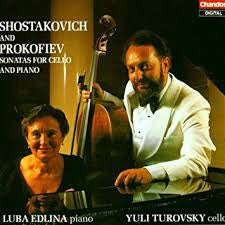 SHOSTAKOVICH AND PROKOFIEV-SONATAS FOR PIANO AND CELLO CD VG