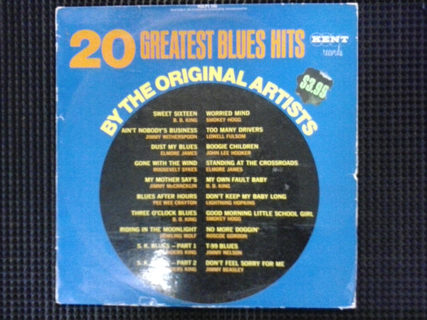 20 GREATEST BLUES HITS-VARIOUS ARTISTS G COVER VG