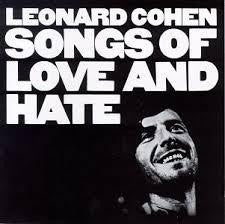 COHEN LEONARD-SONGS OF LOVE & HATE LP EX COVER VG+