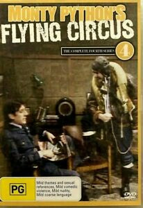 MONTY PYTHON-FLYING CIRCUS COMPLETE FOURTH SERIES REGION 2 DVD VG+