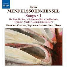 MENDELSSOHN-HENSEL - SONGS 1 CD *NEW*