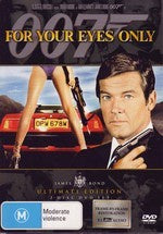 FOR YOUR EYES ONLY DVD VG