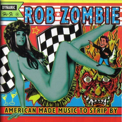 ZOMBIE ROB-AMERICAN MADE MUSIC TO STRIP BY CD VG