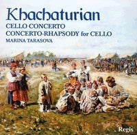 KHACHATURIAN-CELLO CONCERTO + CONCERTO-RHAPSODY CD VG