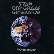 VAN DER GRAAF GENERATOR-WORLD RECORD CD VG+