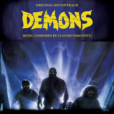 DEMONS-OST CLAUDIO SIMONETTI  BLUE VINYL LP *NEW*
