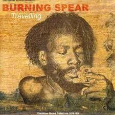 BURNING SPEAR-TRAVELLING LP EX COVER VG+