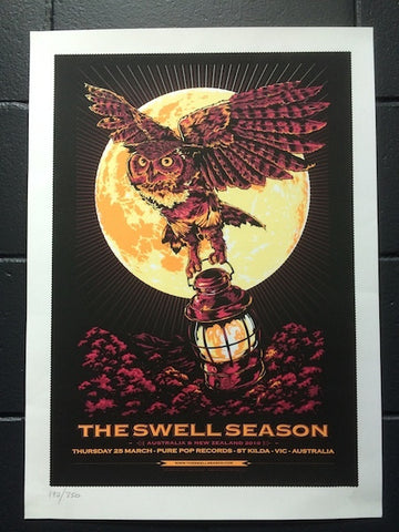 SWELL SEASON THE - LIMITED EDITION TOUR POSTER *NEW*