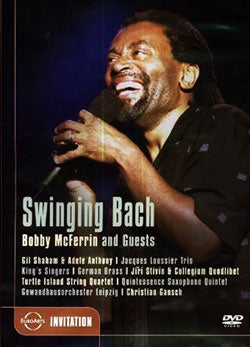 MCFERRIN BOBBY & GUESTS-SWINGING BACH DVD  *NEW*