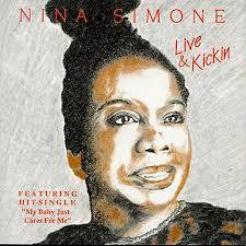 SIMONE NINA-LIVE & KICKIN CD VG