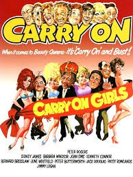 CARRY ON GIRLS-DVD VG