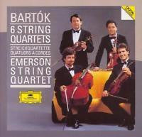 BARTOK-SIX STRING QUARTETS EMERSON STRING QUARTET 2CD VG