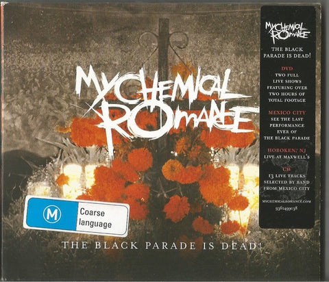 MY CHEMICAL ROMANCE-THE BLACK PARADE IS DEAD! CD + DVD VG+