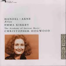 HANDEL/ARNE-ARIAS EMMA KIRKBY CD G