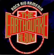 ROCK AID ARMENIA-THE EARTHQUAKE ALBUM LP EX COVER VG+
