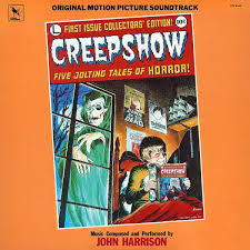 CREEP SHOW-OST JOHN HARRISON LP EX COVER VG+