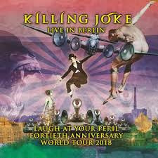 KILLING JOKE-LAUGH AT YOUR PERIL LIVE IN BERLIN NEO PINK VINYL 3LP *NEW*