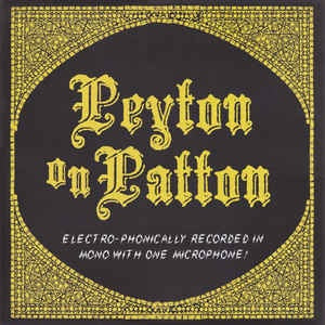 THE REVEREND PEYTON'S BIG DAMN BAND-PEYTON ON PATTON CD VG+