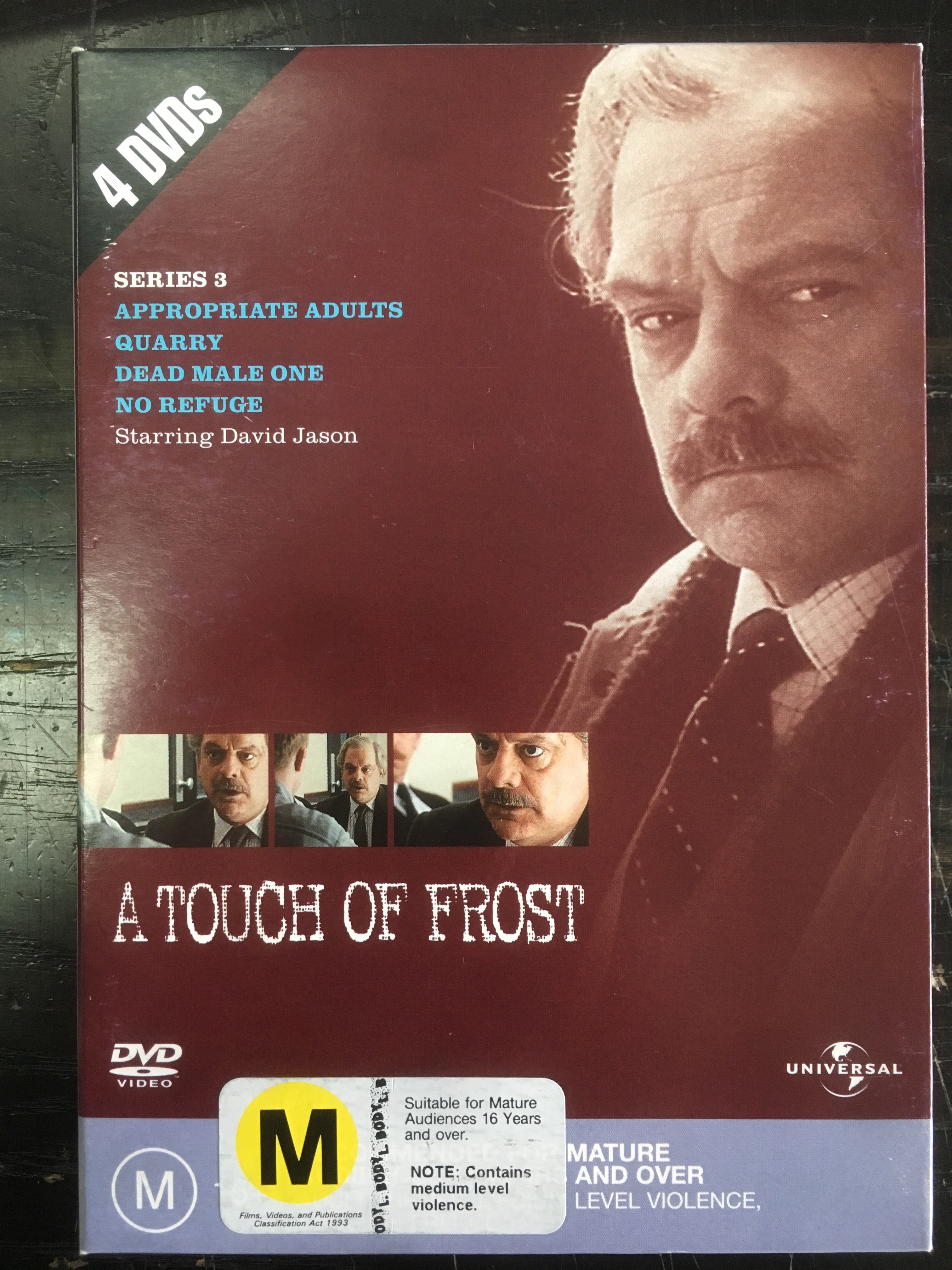 A TOUCH OF FROST-SERIES 3. 4 DVD VG | RELICS