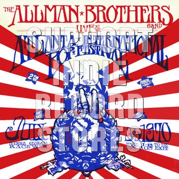 ALLMAN BROTHERS-LIVE AT THE ATLANTA INTERNATIONAL POP FESTIVAL 4LP *NEW*
