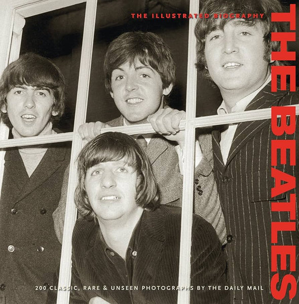 BEATLES THE-THE ILLUSTRATED BIOGRAPHY BOOK VG