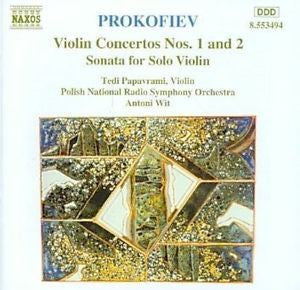 PROKOFIEV-VIOLIN CONCERTOS 1 & 2 CD *NEW*