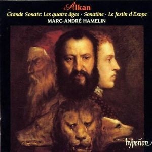 ALKAN-GRANDE SONATE  + SONATINE ETC CD VG