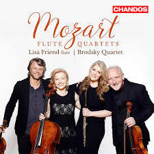 MOZART-FLUTE QUARTETS LISA FRIEND BRODSKY QUARTET CD *NEW*