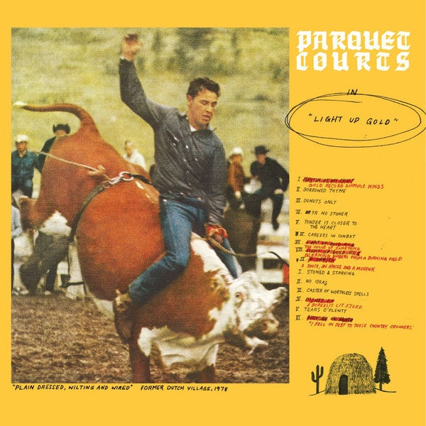 PARQUET COURTS-LIGHT UP GOLD CD VG+