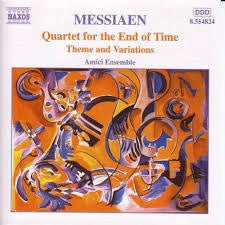 MESSIAEN - QUARTET FOR THE END OF TIME CD VG