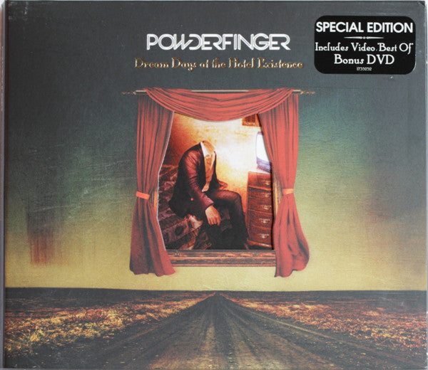 POWDERFINGER-DREAM DAYS AT THE HOTEL EXISTENCE CD+DVD VG+