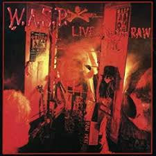 WASP-LIVE...IN THE RAW LP VG COVER VG