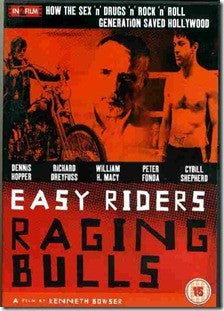 EASY RIDERS RAGING BULLS DVD VG+