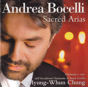 BOCELLI ANDREA-SACRED ARIAS CD VG