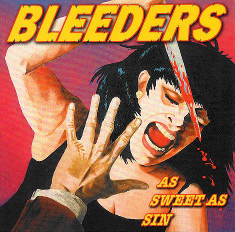 BLEEDERS-AS SWEET AS SIN CD+DVD vG