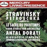 STRAVINSKY-PETROUCHKA + SACRE DU PRINTEMPS + ETUDES CD VG