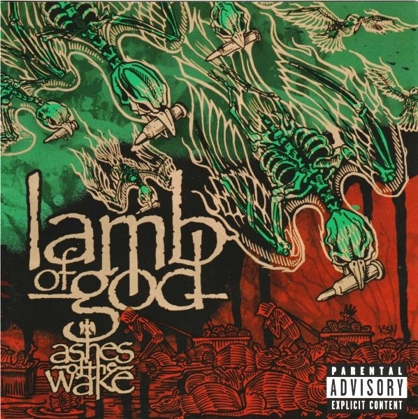 LAMB OF GOD-ASHES OF THE WAKE CD VG+