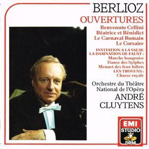 BERLIOZ-OUVERTURES CLUYTENS CD VG