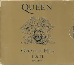 QUEEN-GREATEST HITS 1 & 2 2CD VG