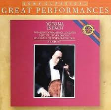 BACH CELLO SUITES-YO YO MA 2CD VG