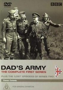 DAD'S ARMY THE COMPLETE FIRST SEASON 2DVD VG+