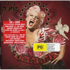 PINK-I'M NOT DEAD 2007 AUSTRALASIAN TOUR EDITION CD+DVD *NEW*