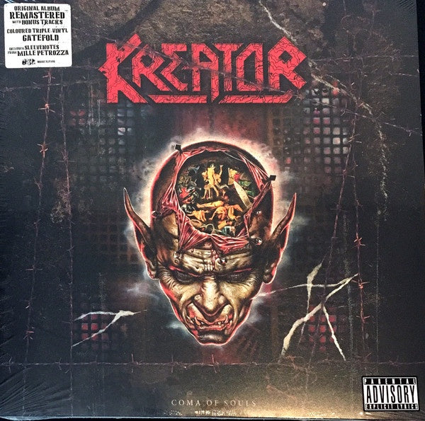 KREATOR-COMA OF SOULS RED VINYL 3LP *NEW*