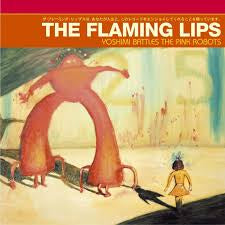 FLAMING LIPS THE-YOSHIMI BATTLES THE PINK ROBOTS RED VINYL LP VG COVER NM