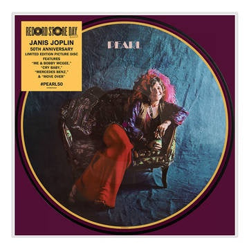 JOPLIN JANIS-PEARL PICTURE DISC LP *NEW*