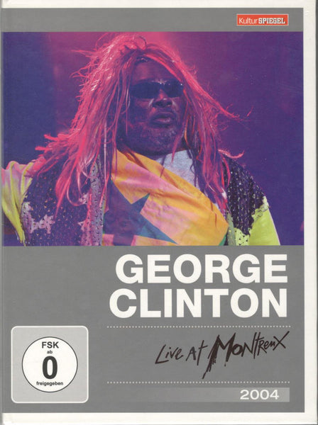 CLINTON GEORGE-LIVE AT MONTREUX 2004 DVD VG