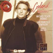 COPLAND-THE MODERNIST SAN FRANCISCO SYMPHONY CD VG