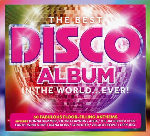 BEST DISCO ALBUM IN THE WORLD-VARIOUS ARTISTS 3CD *NEW*