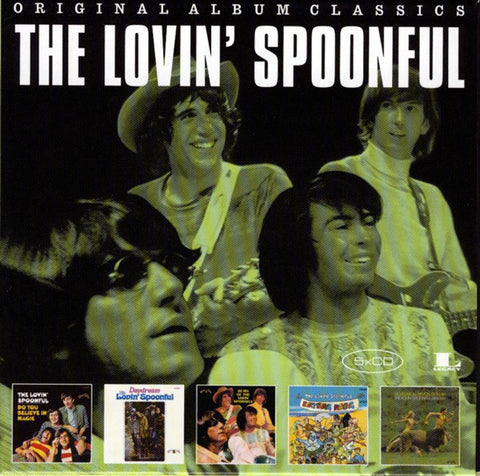 LOVIN' SPOONFUL THE-ORIGINAL ALBUM CLASSICS 5CD VG