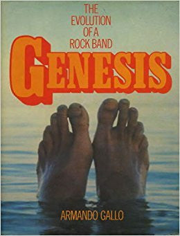 THE EVOLUTION OF A ROCK BAND: GENESIS-ARMANDO GALLO BOOK VG